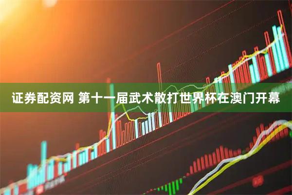 证券配资网 第十一届武术散打世界杯在澳门开幕
